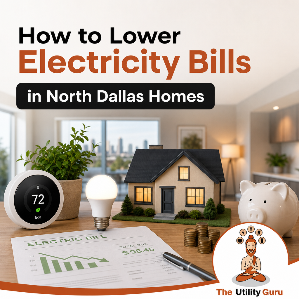 How to Lower Electricity Bills in North Dallas Homes