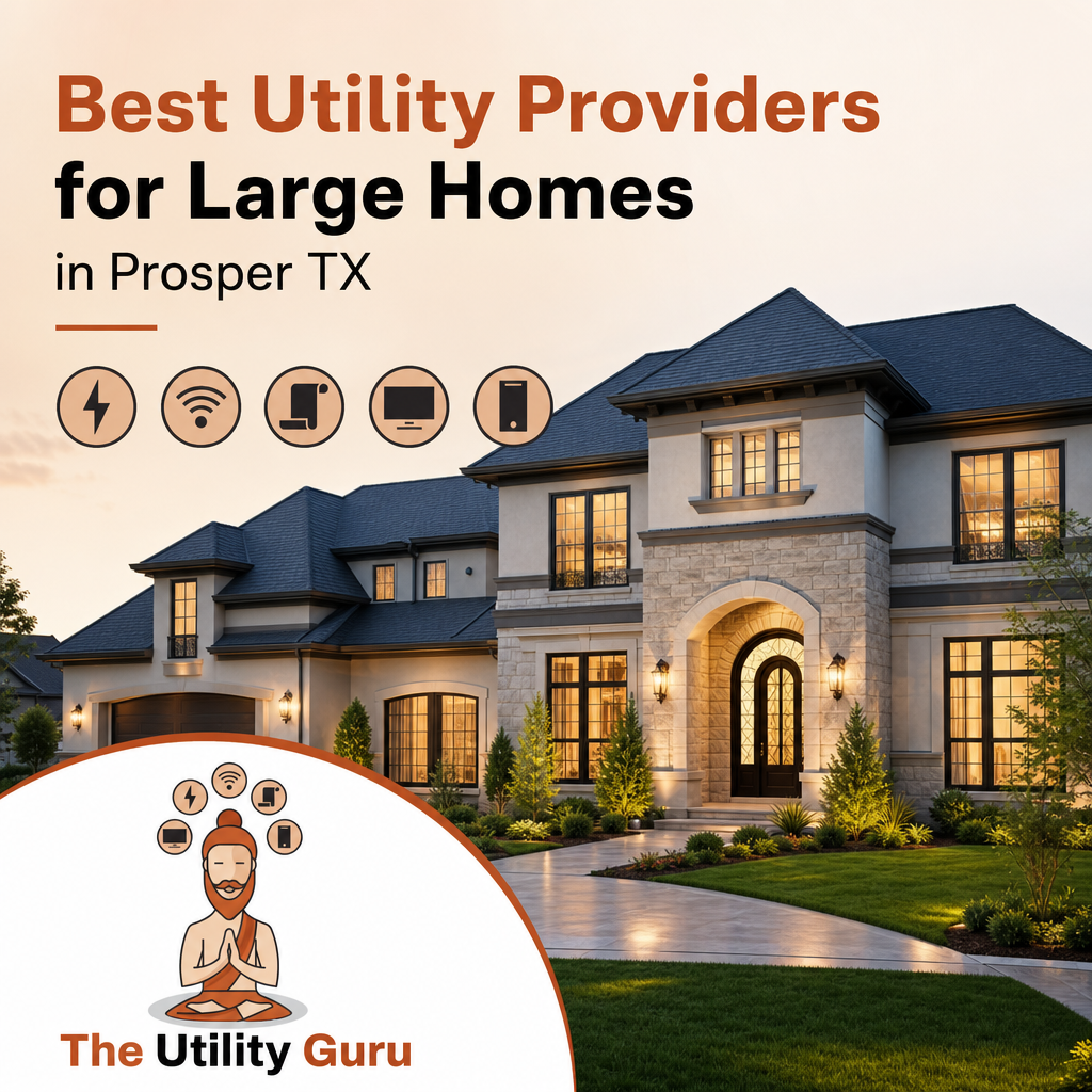 Best Utility Providers for Large Homes in Prosper TX