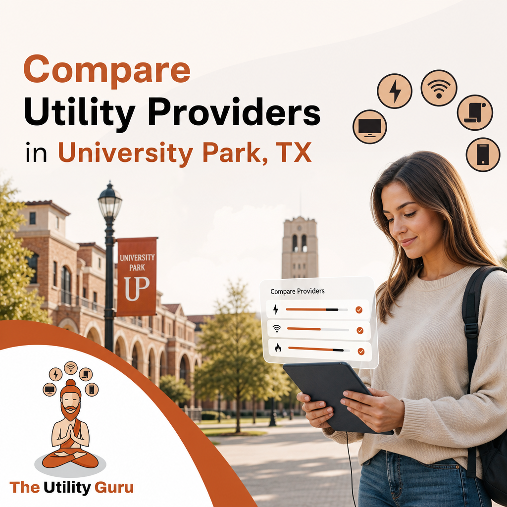 Compare Utility Providers in University Park TX