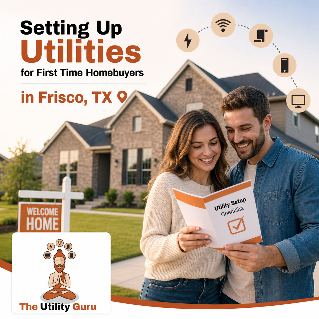 Setting Up Utilities for First Time Homebuyers in Frisco TX