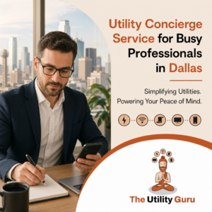 Utility Concierge Service for Busy Professionals in Dallas
